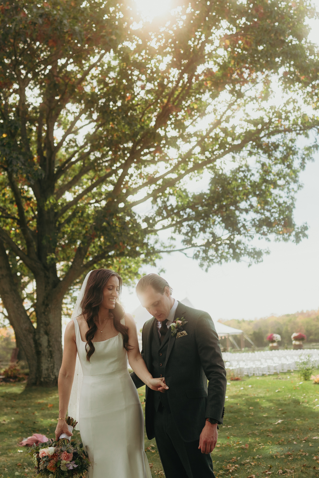 Wedding day at The Seneca Ridge
